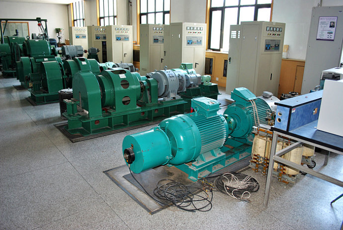靖远某热电厂使用我厂的YKK高压电机提供动力
